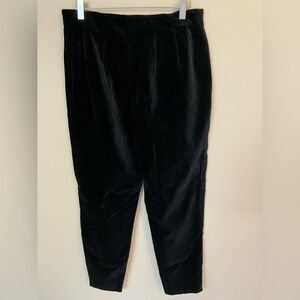 AKA Eddie Bauer Black Velvet Pants | Women's Sz 14